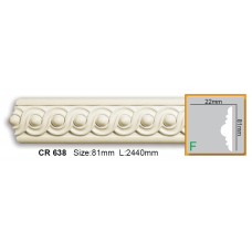 Полиуретановый молдинг гибкий CR 638 (2.44м) Flexi***
